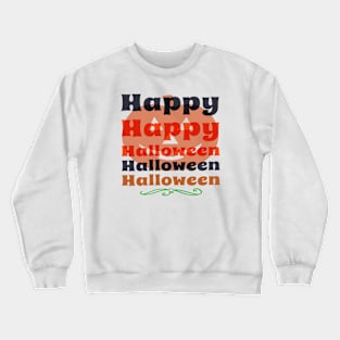 Happy Halloween Crewneck Sweatshirt